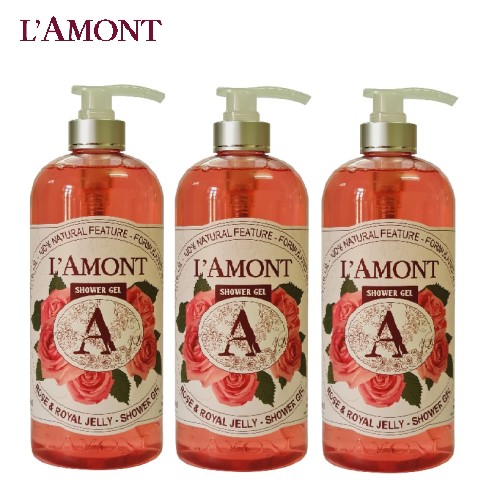 Combo 3 Sữa tắm Rose 1000ml